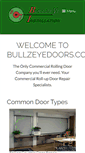 Mobile Screenshot of bullzeyedoors.com